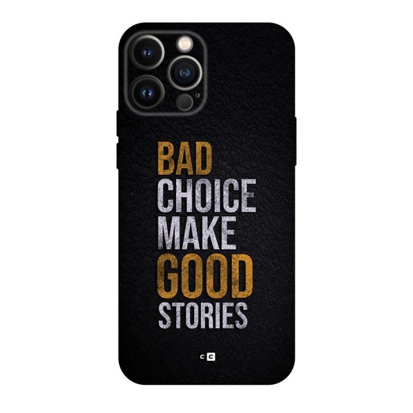 Make Good Stories Back Case for iPhone 13 Pro Max