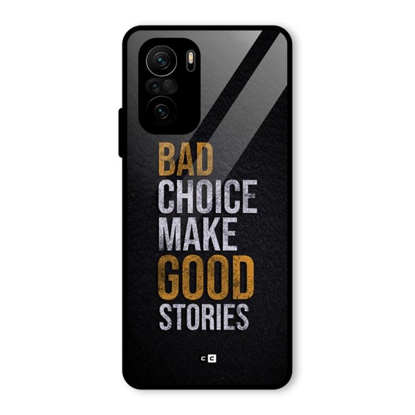 Make Good Stories Glass Back Case for Mi 11x