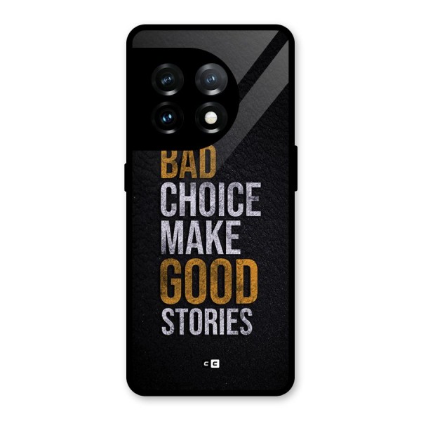 Make Good Stories Glass Back Case for OnePlus 11
