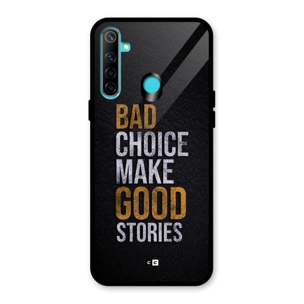 Make Good Stories Glass Back Case for Realme 5