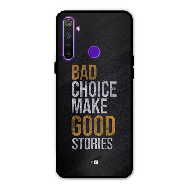 Make Good Stories Glass Back Case for Realme 5s