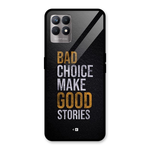 Make Good Stories Glass Back Case for Realme 8i