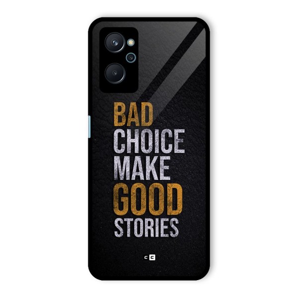 Make Good Stories Glass Back Case for Realme 9i