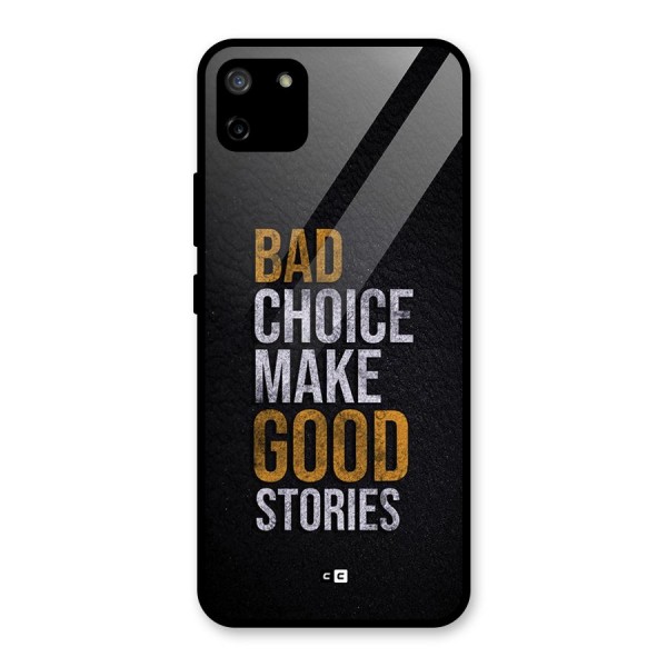 Make Good Stories Glass Back Case for Realme C11