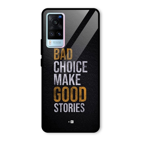 Make Good Stories Glass Back Case for Vivo X60