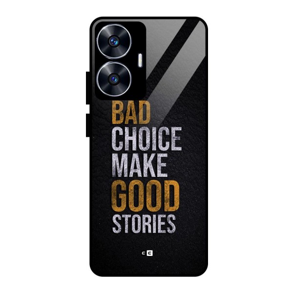 Make Good Stories Glass Back Case for realme C55