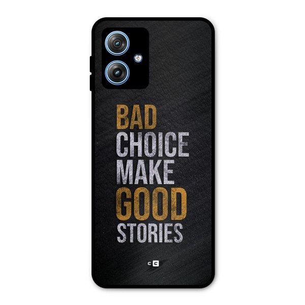 Make Good Stories Metal Back Case for Moto G54