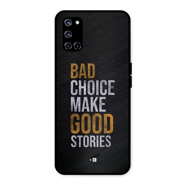 Make Good Stories Metal Back Case for Oppo A52