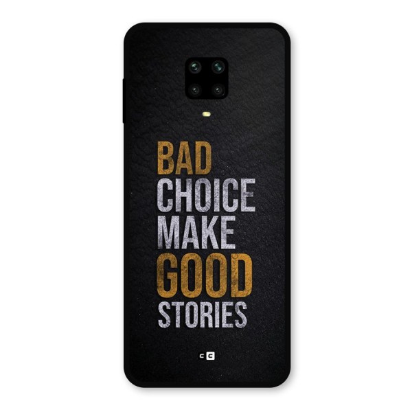 Make Good Stories Metal Back Case for Poco M2