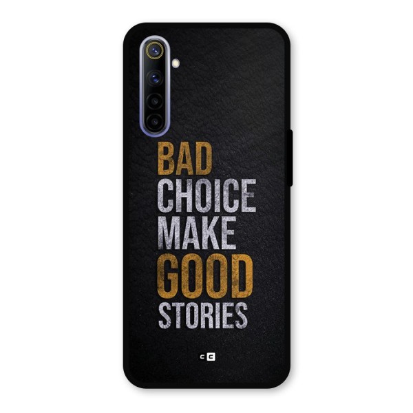 Make Good Stories Metal Back Case for Realme 6i