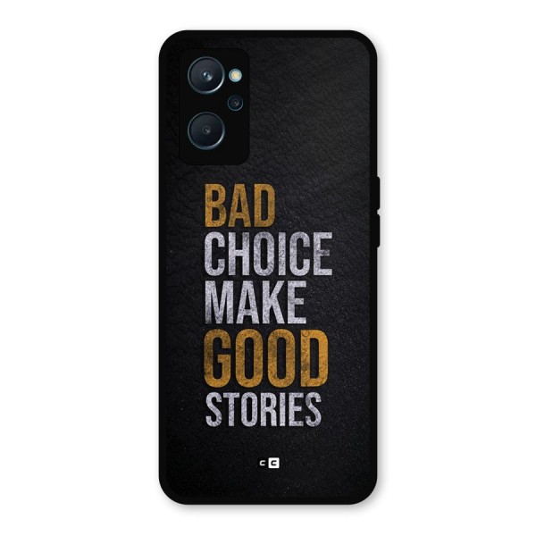 Make Good Stories Metal Back Case for Realme 9i