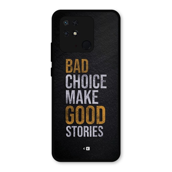 Make Good Stories Metal Back Case for Redmi 10