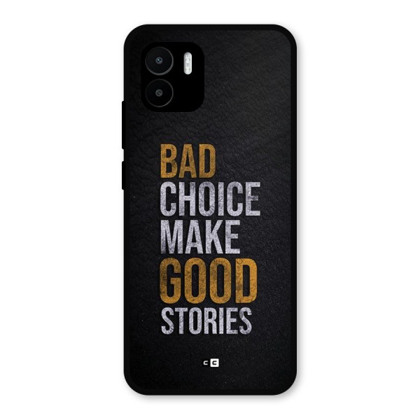 Make Good Stories Metal Back Case for Redmi A2