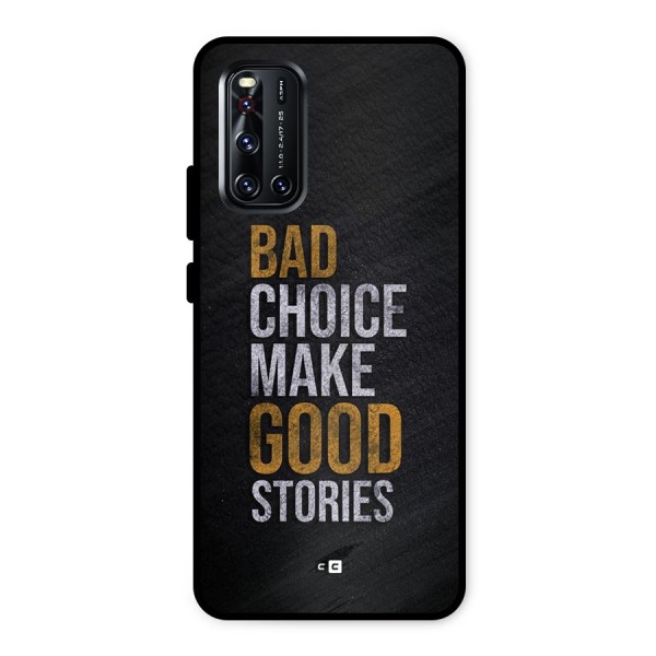 Make Good Stories Metal Back Case for Vivo V19