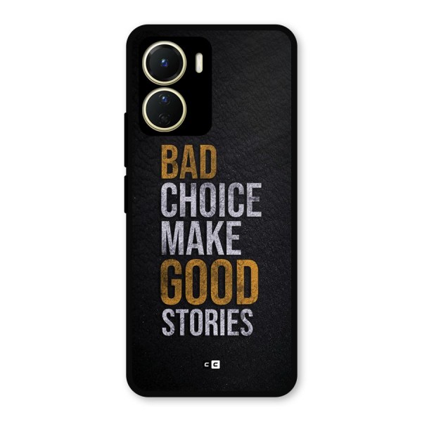 Make Good Stories Metal Back Case for Vivo Y56