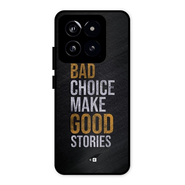 Make Good Stories Metal Back Case for Xiaomi 14