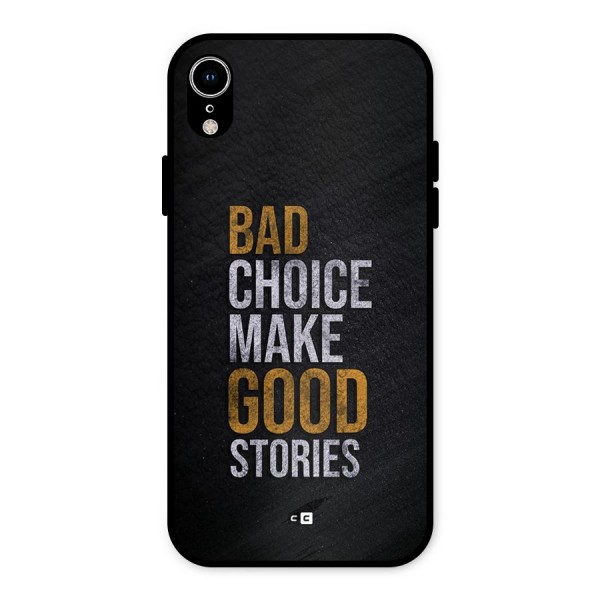 Make Good Stories Metal Back Case for iPhone XR