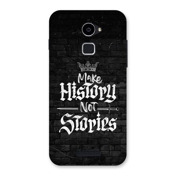 Make History Back Case for Coolpad Note 3 Lite