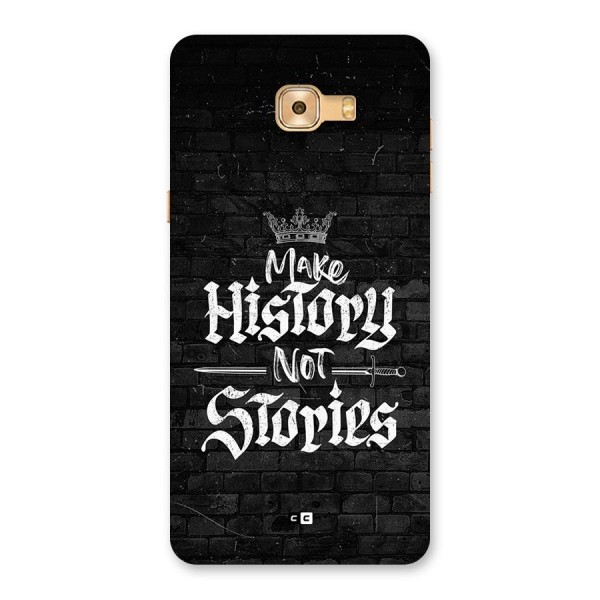 Make History Back Case for Galaxy C9 Pro