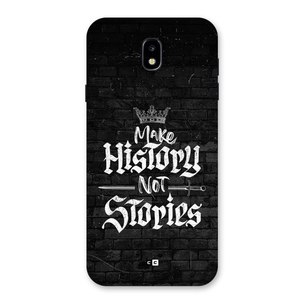 Make History Back Case for Galaxy J7 Pro