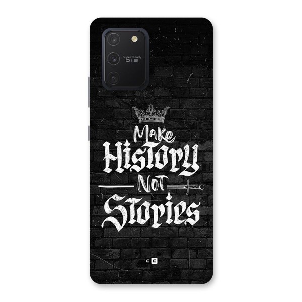 Make History Back Case for Galaxy S10 Lite