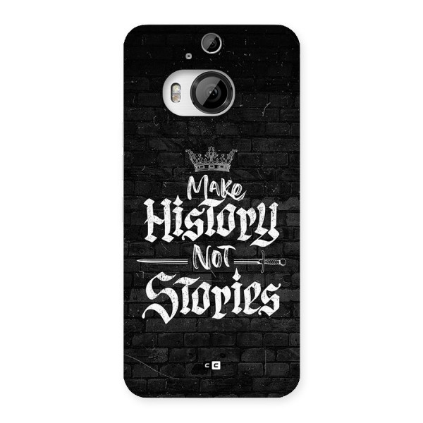 Make History Back Case for HTC One M9 Plus