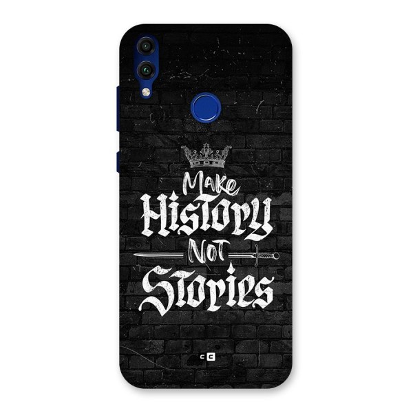 Make History Back Case for Honor 8C