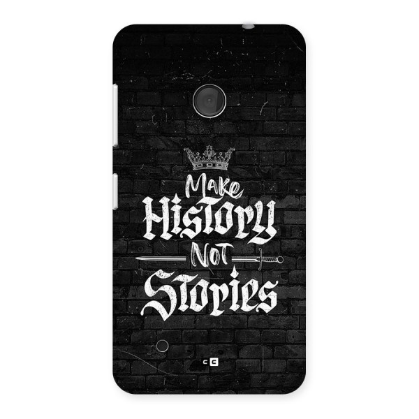 Make History Back Case for Lumia 530