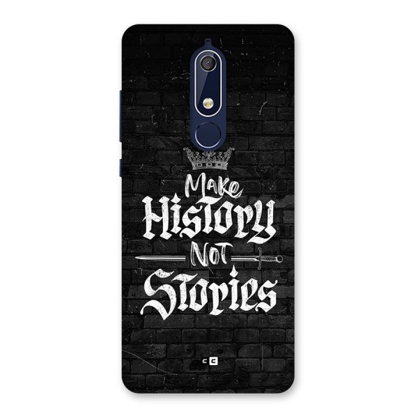 Make History Back Case for Nokia 5.1