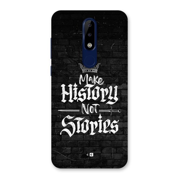 Make History Back Case for Nokia 5.1 Plus