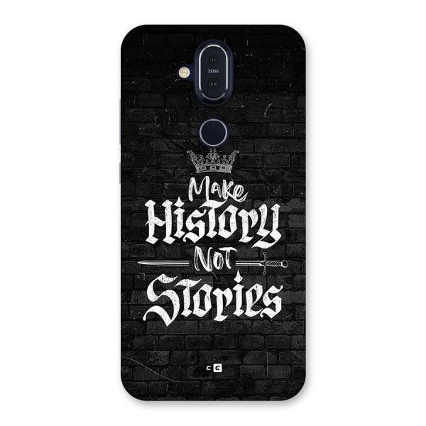 Make History Back Case for Nokia 8.1