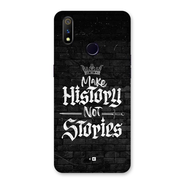 Make History Back Case for Realme 3 Pro