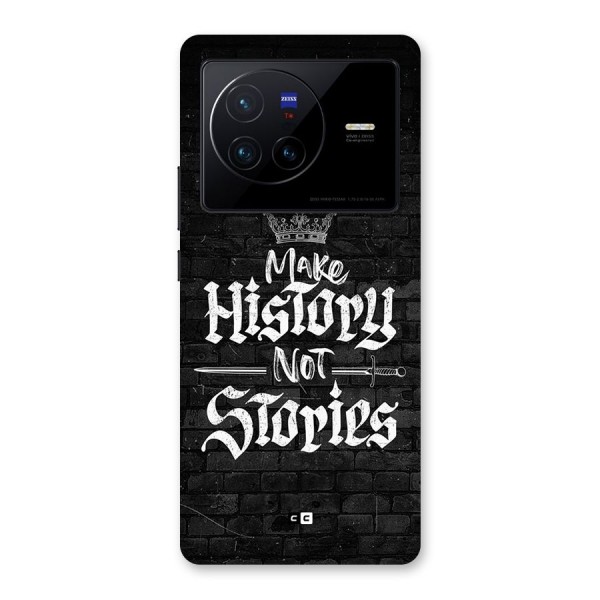 Make History Back Case for Vivo X80