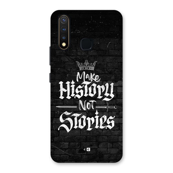 Make History Back Case for Vivo Y19