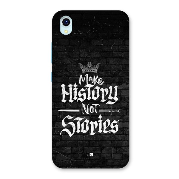 Make History Back Case for Vivo Y1s