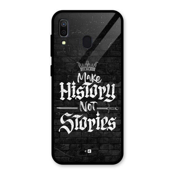 Make History Glass Back Case for Galaxy A30