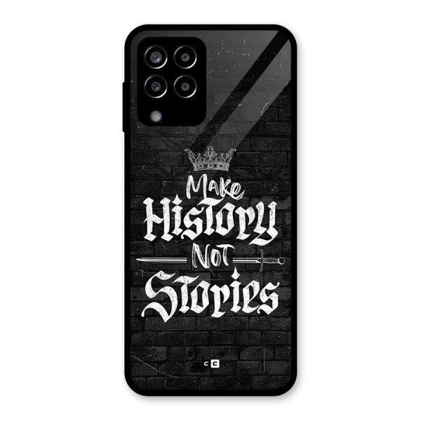 Make History Glass Back Case for Galaxy M33