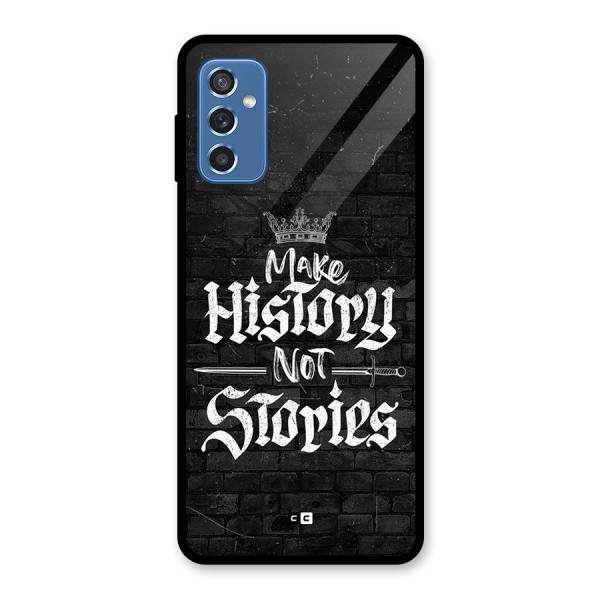 Make History Glass Back Case for Galaxy M52 5G