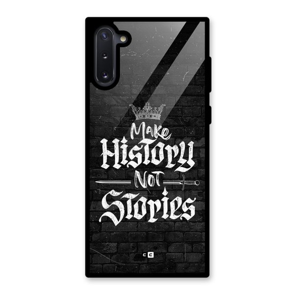 Make History Glass Back Case for Galaxy Note 10