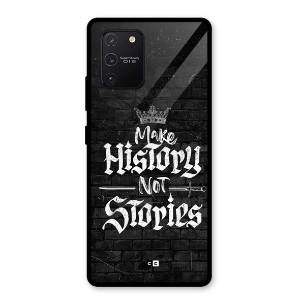 Make History Glass Back Case for Galaxy S10 Lite