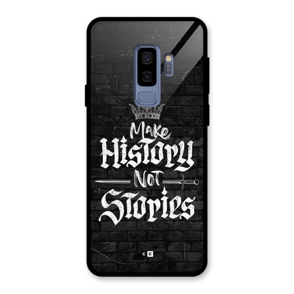 Make History Glass Back Case for Galaxy S9 Plus