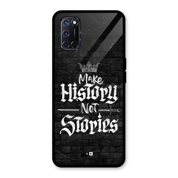 Make History Glass Back Case for Oppo A52