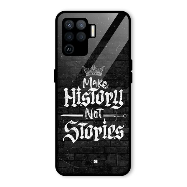 Make History Glass Back Case for Oppo F19 Pro