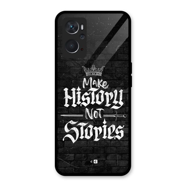 Make History Glass Back Case for Oppo K10 4G