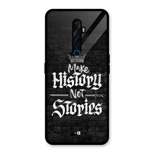 Make History Glass Back Case for Oppo Reno2 F