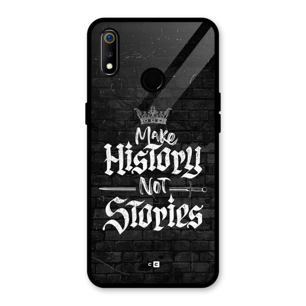 Make History Glass Back Case for Realme 3