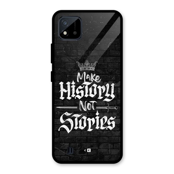 Make History Glass Back Case for Realme C11 2021