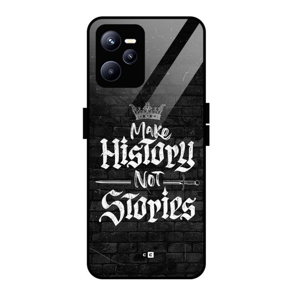 Make History Glass Back Case for Realme C35