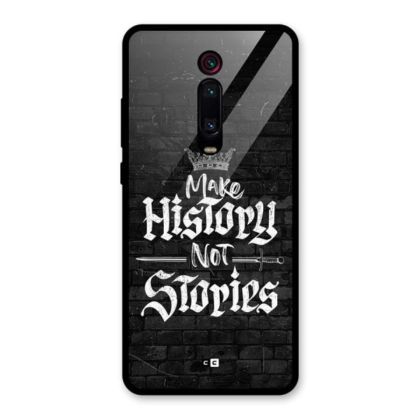 Make History Glass Back Case for Redmi K20