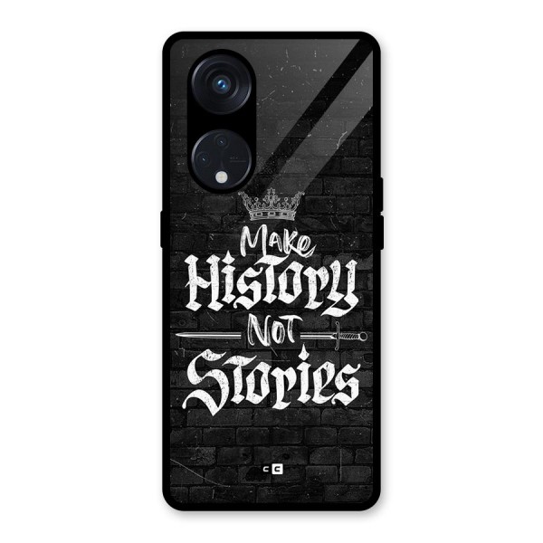 Make History Glass Back Case for Reno8 T 5G